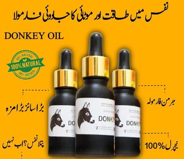 šŖ Donkey Oil ā Timing & Stamina Boost | 100% Herbal Formula